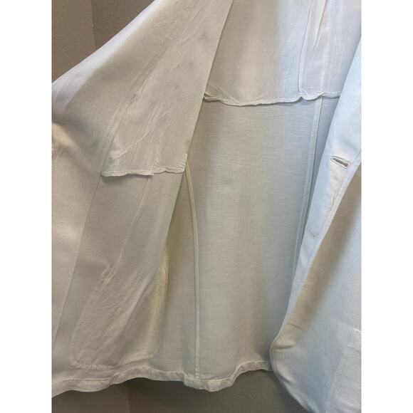 Giorgio Armani Le Collezioni Linen Blend Blazer Jacket 44 / US 8 Made in Italy - Picture 8 of 12